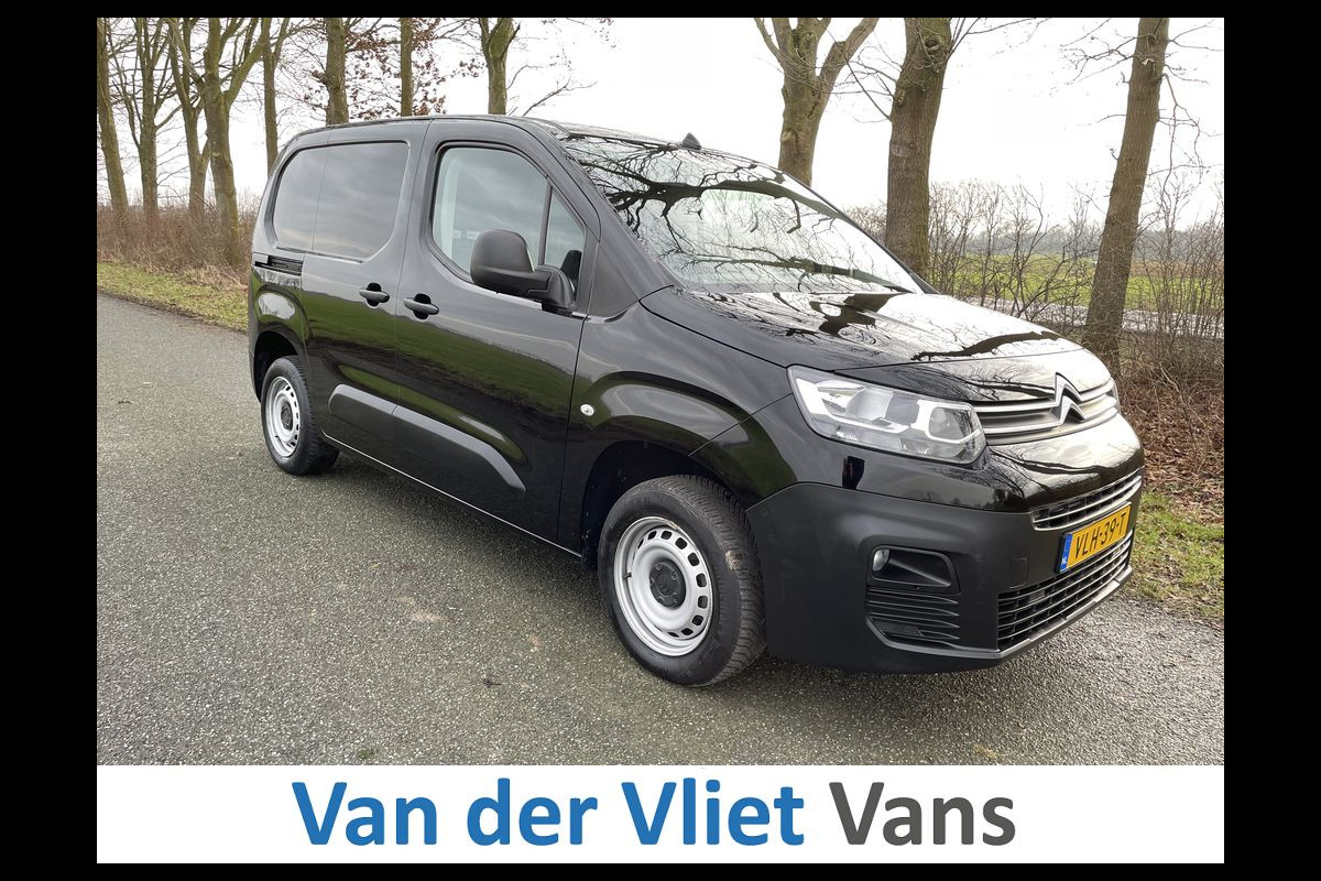 Citroën Berlingo 1.5 BlueHDI E6 3-Zits BPM Vrij! Lease €258 p/m, Airco, PDC, Carplay, Onderhouds historie aanwezig