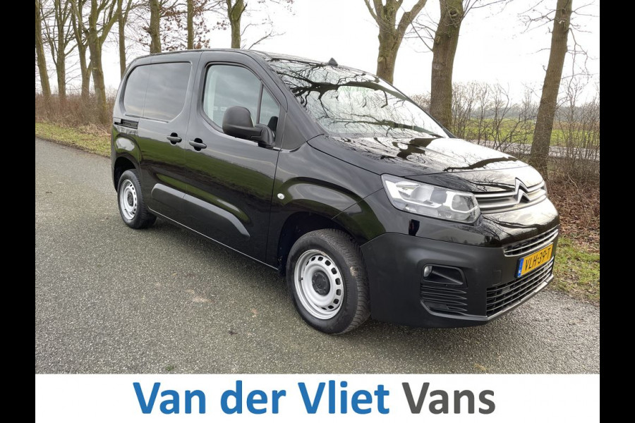 Citroën Berlingo 1.5 BlueHDI E6 3-Zits BPM Vrij! Lease €258 p/m, Airco, PDC, Carplay, Onderhouds historie aanwezig