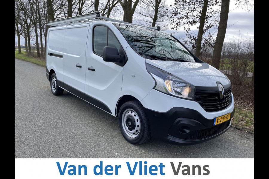 Renault Trafic 1.6 dCi 122pk E6 L2 Comfort BPM Vrij! Lease €239 p/m, Airco, PDC, Imperiaal, Trekhaak, Volledig onderhoudshistorie aanwezig