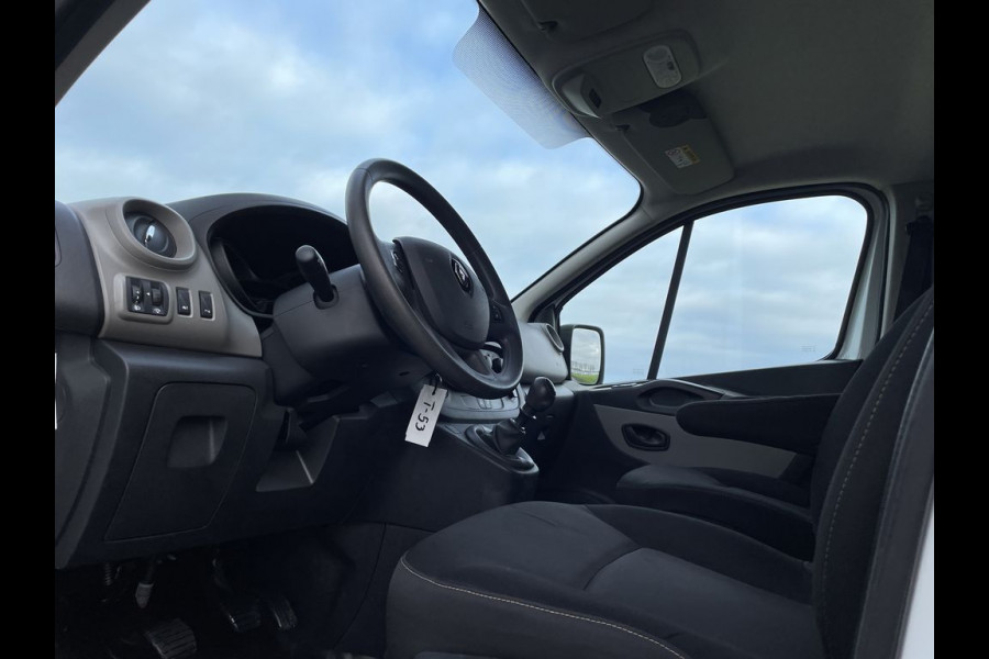 Renault Trafic 1.6 dCi 122pk E6 L2 Comfort BPM Vrij! Lease €239 p/m, Airco, PDC, Imperiaal, Trekhaak, Volledig onderhoudshistorie aanwezig