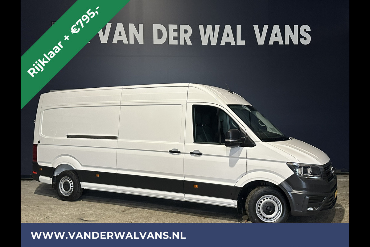 Volkswagen Crafter 2.0 TDI Automaat L4H3 L3H2 RIJKLAAR Euro6 Airco | Navigatie | Cruisecontrol | Camera apple carplay, android auto, parkeersensoren, bijrijdersbank, 270 gr. achterdeuren