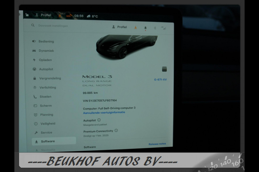 Tesla Model 3 Long Range AWD 75 kWh Trekhaak Nav Leer Camera