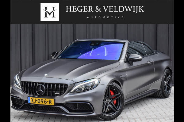 Mercedes-Benz C-Klasse Cabrio AMG 63 S | 510PK | CAMERA | LED | NECKWARMER | STOELVERWARMING | ALCANTARA |