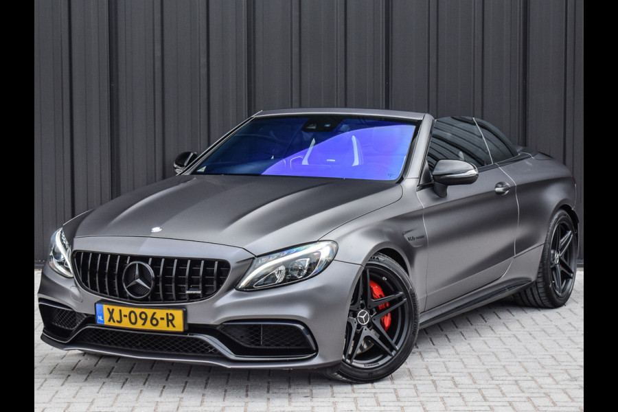 Mercedes-Benz C-Klasse Cabrio AMG 63 S | 510PK | CAMERA | LED | NECKWARMER | STOELVERWARMING | ALCANTARA |