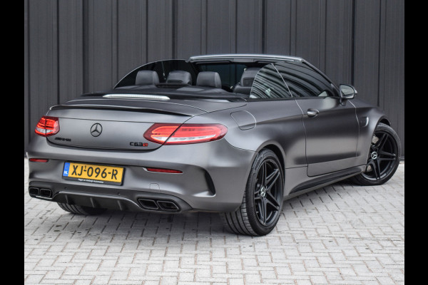 Mercedes-Benz C-Klasse Cabrio AMG 63 S | 510PK | CAMERA | LED | NECKWARMER | STOELVERWARMING | ALCANTARA |