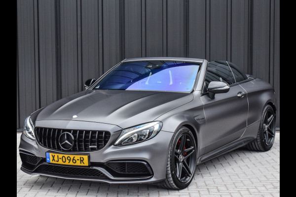 Mercedes-Benz C-Klasse Cabrio AMG 63 S | 510PK | CAMERA | LED | NECKWARMER | STOELVERWARMING | ALCANTARA |