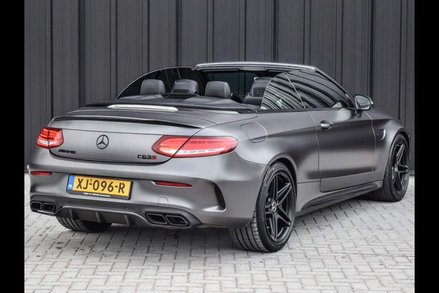 Mercedes-Benz C-Klasse Cabrio AMG 63 S | 510PK | CAMERA | LED | NECKWARMER | STOELVERWARMING | ALCANTARA |