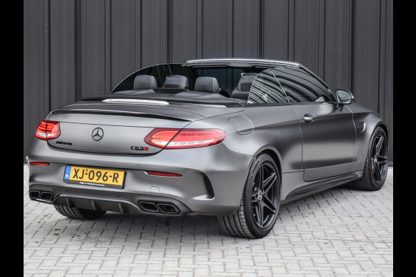 Mercedes-Benz C-Klasse Cabrio AMG 63 S | 510PK | CAMERA | LED | NECKWARMER | STOELVERWARMING | ALCANTARA |