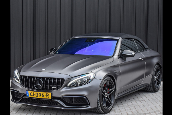 Mercedes-Benz C-Klasse Cabrio AMG 63 S | 510PK | CAMERA | LED | NECKWARMER | STOELVERWARMING | ALCANTARA |