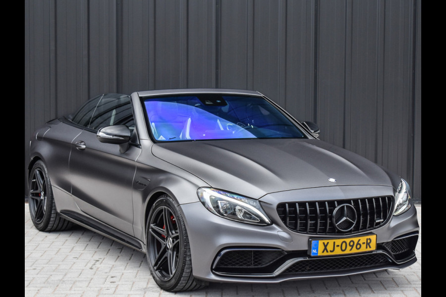 Mercedes-Benz C-Klasse Cabrio AMG 63 S | 510PK | CAMERA | LED | NECKWARMER | STOELVERWARMING | ALCANTARA |