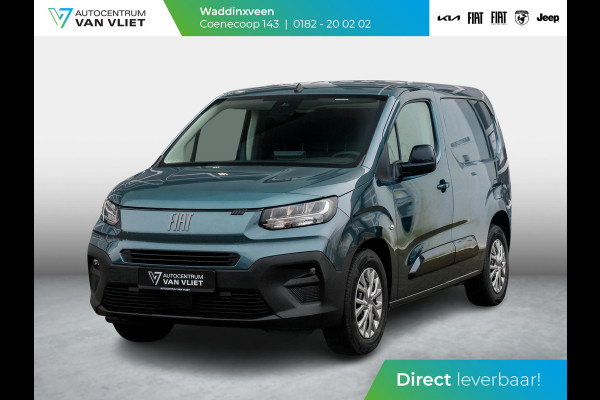 Fiat E-Doblò 136 L1 50 kWh | Uit voorraad | Pack Look, Acces&Go, Comfort, Driver Assist | Laadruimte afw. | 16" | Navi | 3-Zitpl.