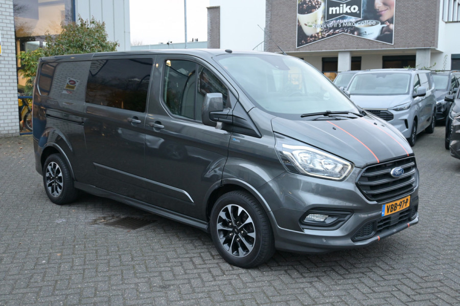 Ford Transit Custom Sport L2 DC 2.0 TDCI 170 pk Navigatie met camera, Trekhaak 2800 kg