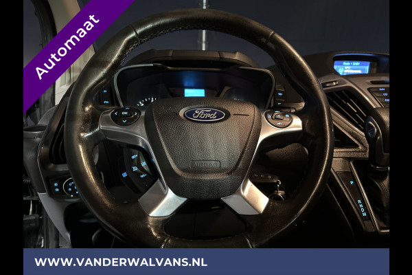 Ford Transit Custom 2.0TDCI 130pk Automaat L1H1 Euro6 Airco | 2x zijdeur | Trekhaak | LM velgen Cruisecontrol, Parkeersensoren, Dakdragers, Verwarmde voorruit, Bijrijdersbank