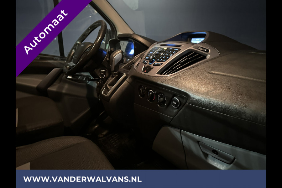 Ford Transit Custom 2.0TDCI 130pk Automaat L1H1 Euro6 Airco | 2x zijdeur | Trekhaak | LM velgen Cruisecontrol, Parkeersensoren, Dakdragers, Verwarmde voorruit, Bijrijdersbank