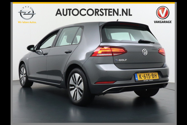 Volkswagen e-Golf 5drs Navi-Fullmap Ecc Adaptieve Cruise-Control Bluetooth Led Pdc Regen-Lichtsensor Select drive Car-Net App-Connect Elec.ramen en Spiegels E-DITION 1e Eigenaar!