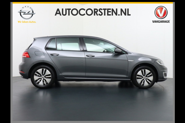 Volkswagen e-Golf 5drs Navi-Fullmap Ecc Adaptieve Cruise-Control Bluetooth Led Pdc Regen-Lichtsensor Select drive Car-Net App-Connect Elec.ramen en Spiegels E-DITION 1e Eigenaar!