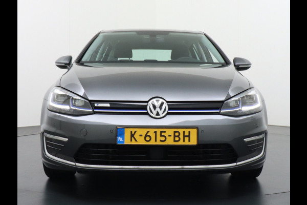 Volkswagen e-Golf 5drs Navi-Fullmap Ecc Adaptieve Cruise-Control Bluetooth Led Pdc Regen-Lichtsensor Select drive Car-Net App-Connect Elec.ramen en Spiegels E-DITION 1e Eigenaar!