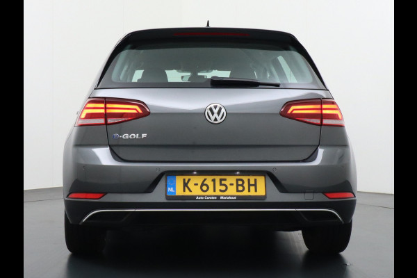 Volkswagen e-Golf 5drs Navi-Fullmap Ecc Adaptieve Cruise-Control Bluetooth Led Pdc Regen-Lichtsensor Select drive Car-Net App-Connect Elec.ramen en Spiegels E-DITION 1e Eigenaar!