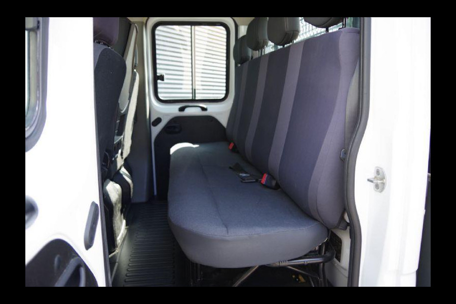 Renault Master T35 2.3 dCi L3 OPEN LAADBAK, 150PK, DC-7P, AIRCO, TREKHAAK, DUBBELE CABINE, PICK-UP, OPENLAADBAK, PICKUP