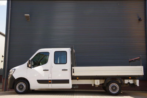 Renault Master T35 2.3 dCi L3 OPEN LAADBAK, 150PK, DC-7P, AIRCO, TREKHAAK, DUBBELE CABINE, PICK-UP, OPENLAADBAK, PICKUP