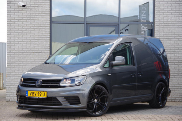 Volkswagen Caddy 2.0 TDI E6, 150PK, 2X SCHUIFDEUR, LEDER, HOOGGLANS GRILLE, APPLE CARPLAY, AIRCO, DAB, BLUETOOTH, TREKHAAK