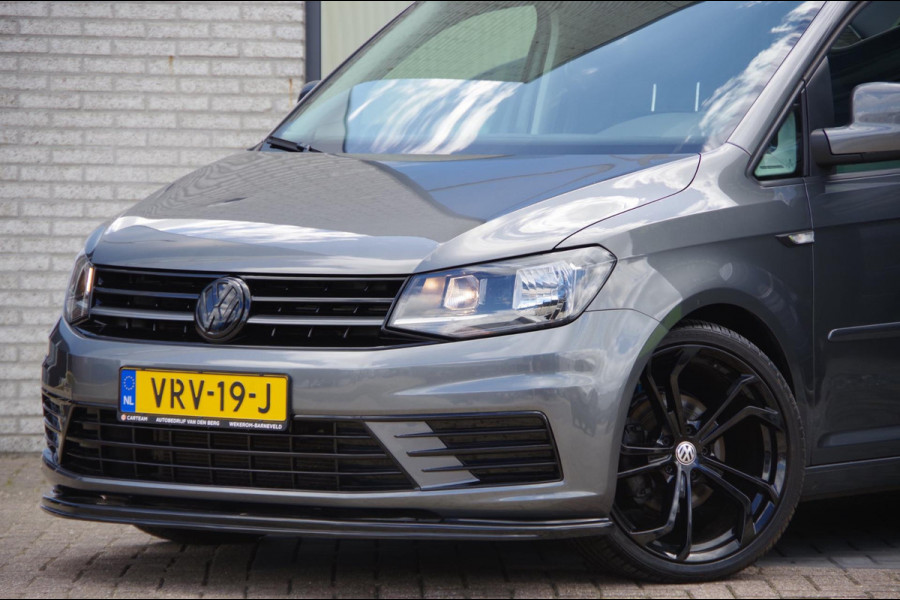 Volkswagen Caddy 2.0 TDI E6, 150PK, 2X SCHUIFDEUR, LEDER, HOOGGLANS GRILLE, APPLE CARPLAY, AIRCO, DAB, BLUETOOTH, TREKHAAK