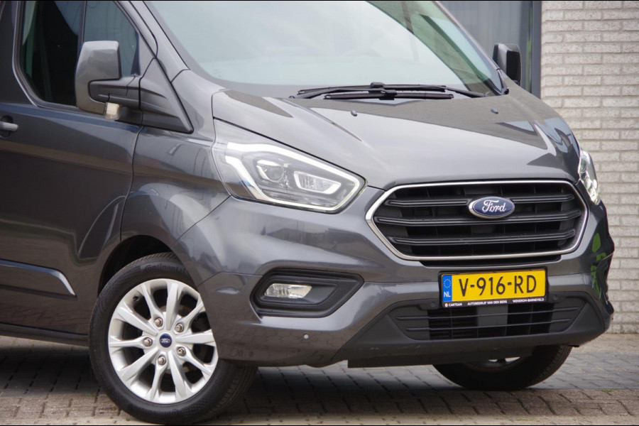 Ford Transit Custom 280 2.0 TDCI Limited 170PK, XENON, TREKHAAK, CAMERA, STOELVERWARMING, NAVI, CRUISE, AIRCO, PARKEERSENSOREN