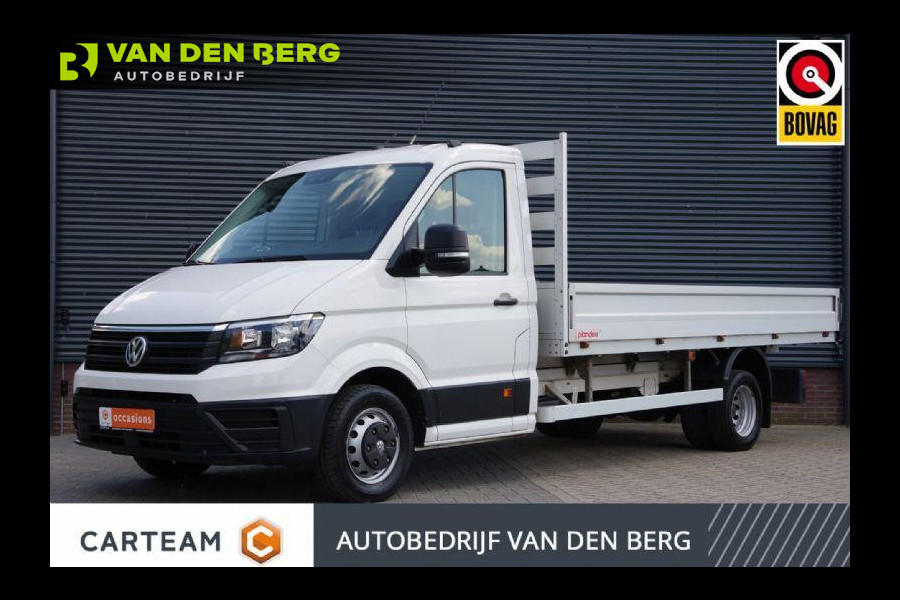 Volkswagen Crafter 50 2.0 TDI L4 177PK PICK-UP, 3.5T TREKGEW., DUBBEL LUCHT, CRUISE, AIRCO, BLUETOOTH, OPENLAADBAK, OPEN LAADBAK,