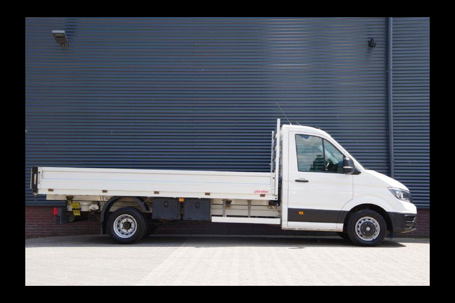 Volkswagen Crafter 50 2.0 TDI L4 177PK PICK-UP, 3.5T TREKGEW., DUBBEL LUCHT, CRUISE, AIRCO, BLUETOOTH, OPENLAADBAK, OPEN LAADBAK,