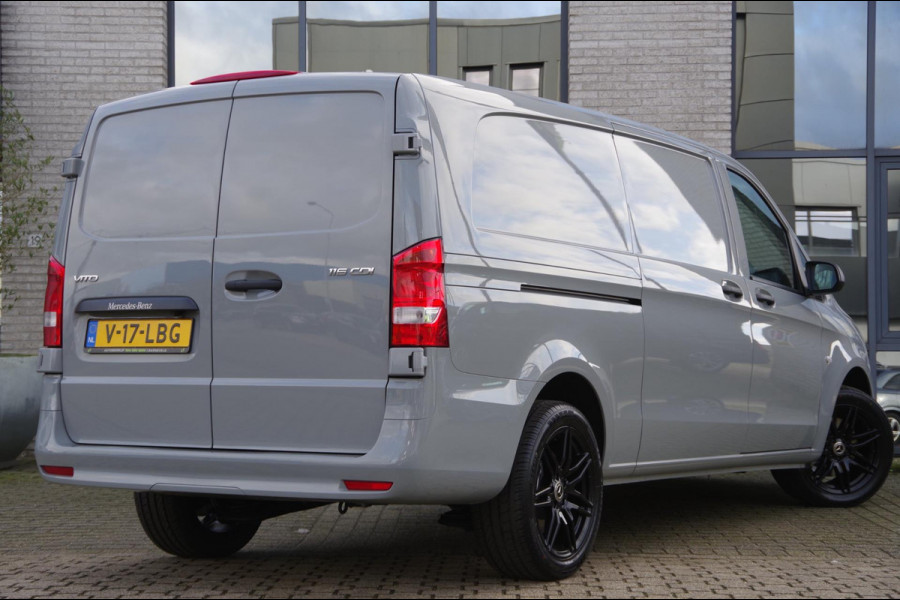 Mercedes-Benz Vito 116 CDI L3 Pro FACELIFT! AUT. NARDO GREY, MBUX, CAMERA, NAVI, CRUISE, COMFORT STOEL, CLIMA,