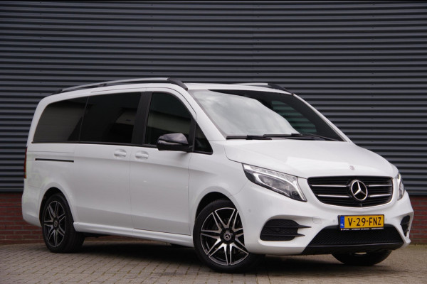 Mercedes-Benz V-Klasse 250d AMG L2 DC-5P. AUT. LED, LEDER, 360 CAMERA, NAVI, CRUISE, CLIMA, PDC, STOELVERWARMING, BLUETOOTH