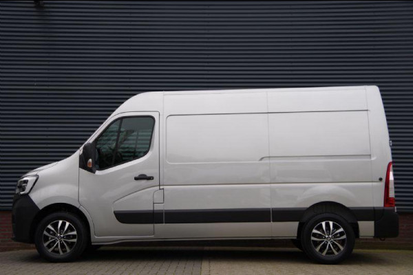 Renault Master T35 2.3 dCi 135PK L2H2 Work Edition CAMERA, NAVI, CRUISE, AIRCO, APPLE CARPLAY/ANDROID, PDC DUBBELE CABINE LEVERB.