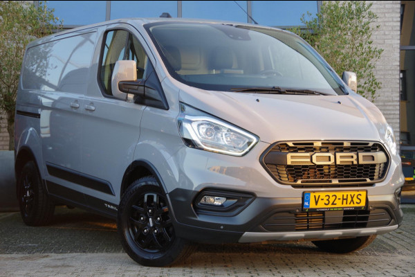 Ford Transit Custom 300 2.0 TDCI Trail 130PK, NARDO GREY, LEDER, CAMERA, TREKHAAK, NAVI, CRUISE, STOELVERWARMING, AIRCO, PDC