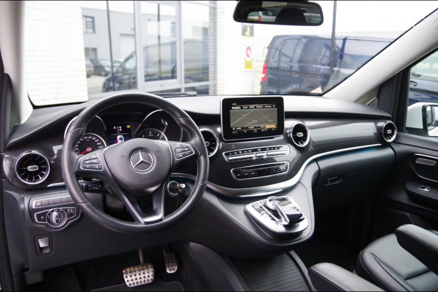 Mercedes-Benz V-Klasse 300d L2 DC-5P LED, LEDER, 2X SCHUIFDEUR, CAMERA, NAVI, CRUISE, CLIMA, STOELVERWARMING