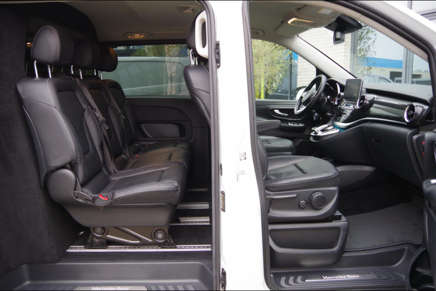 Mercedes-Benz V-Klasse 300d L2 DC-5P LED, LEDER, 2X SCHUIFDEUR, CAMERA, NAVI, CRUISE, CLIMA, STOELVERWARMING