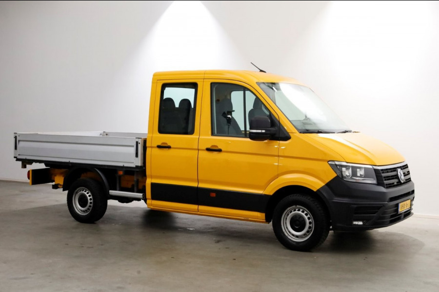 Volkswagen Crafter 35 2.0 TDI 177pk RWD L2H1 D.C. Open Laadbak Trekhaak 3500kg 01-2021