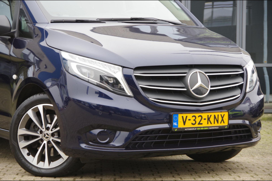 Mercedes-Benz Vito 119 CDI L2 (12-2020) AUT. LED, LEDER, TREKHAAK, CAMERA, 18'', NAVI, CRUISE, CLIMA, PARKEERSENSOREN, APPLE CARPL