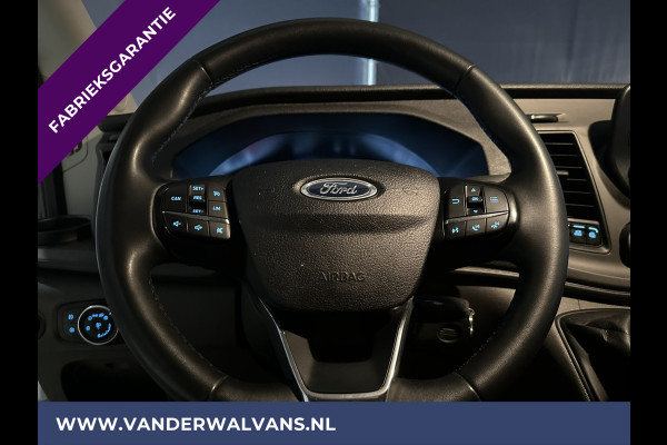 Ford Transit 2.0 TDCI 131pk L4H3 Jumbo Fabrieksgarantie Euro6 Airco | Camera | Cruisecontrol | 2750kg Trekhaak Stoelverwarming, Verwarmde voorruit, Parkeersensoren, Bijrijdersbank