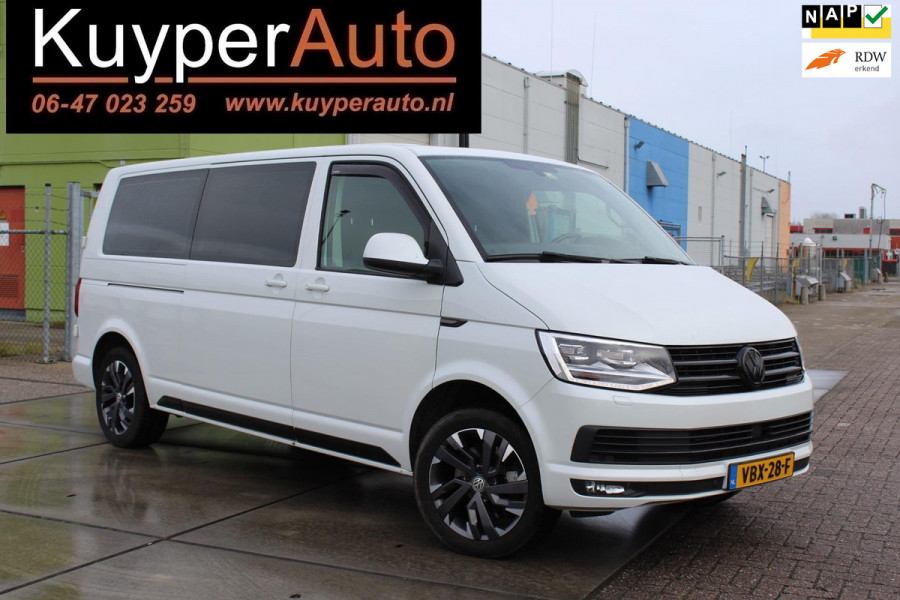 Volkswagen Transporter 2.0 TDI L2H1 4Motion Highline AUTOMAAT 4X4 1E EIG.TREKHAAK AIRCO NAVI APPLE MEDIA