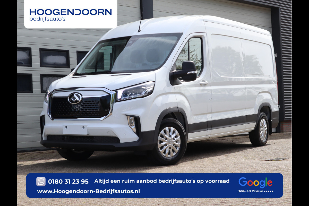 Maxus eDeliver 9 L3H2 89 kWh 204 pk - 1.500 kg Trekgewicht - 296 km WLPT - Camera