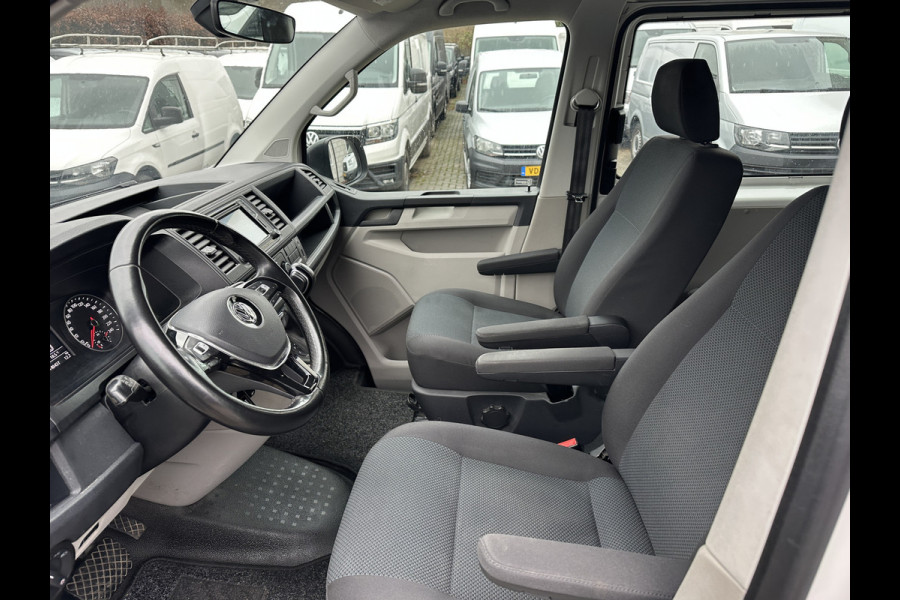 Volkswagen Transporter 2.0 TDI 150PK EURO6**BPM VRIJ**L2H1 DC Automaat/dubbele cabine/navigatie