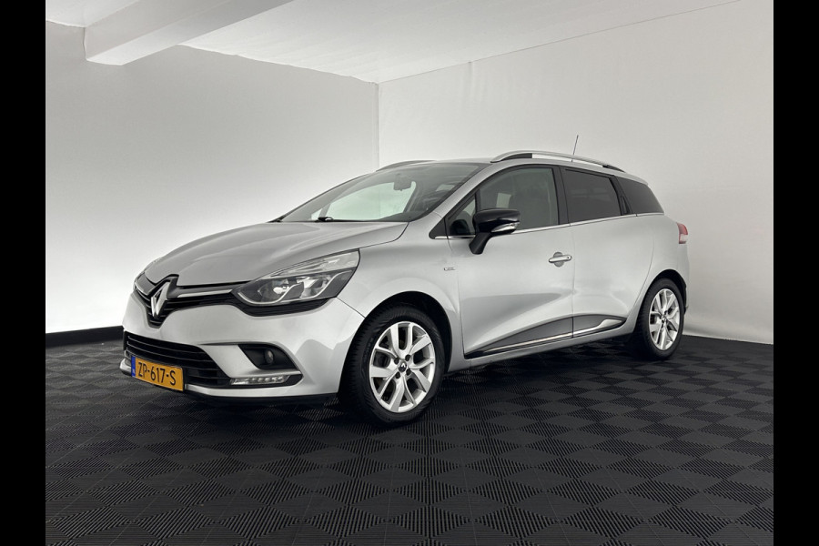 Renault Clio Estate 0.9 TCe Limited *NAVI-FULLMAP | KEYLESS | AIRCO | CARPLAY | PDC | BASS-REFLEX-AUDIO | COMFORT-SEAT | TOWBAR | 16''ALU *