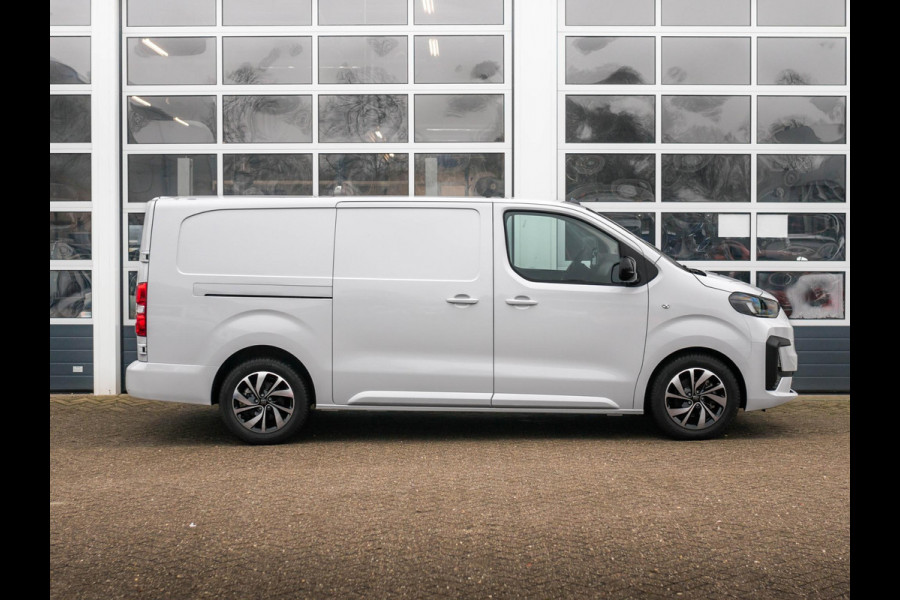 Fiat E-Scudo L3 75 kWh | Pack City | Pack Exterieur | 17" | Laadruimte afw. | Full Led Kopl. | Tussenschot | Reservewiel