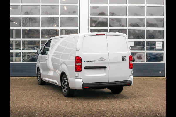 Fiat E-Scudo L3 75 kWh | Pack City | Pack Exterieur | 17" | Laadruimte afw. | Full Led Kopl. | Tussenschot | Reservewiel