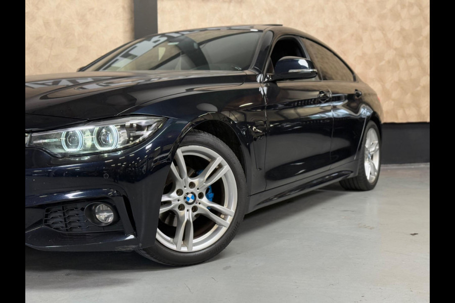 BMW 4 Serie Gran Coupé 420i High Executive M Sport | NAP | opendak | Leer | DAB | Navi | keyless