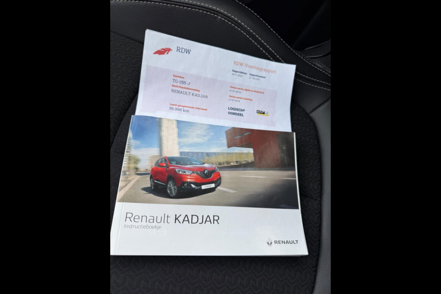 Renault Kadjar 1.2 TCe Intens, 59000 km Nederlandse auto met nationale auto pas, 131 pk,trekhaak, navigatie