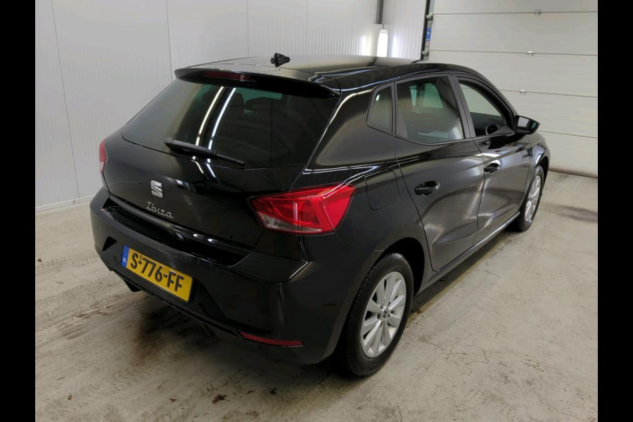 Seat Ibiza 1.0 EcoTSI Style Business Connect Airco|ECC Full LED Cruise Control Carplay Navi Stoelverwarming Privacy Glass LM Velgen