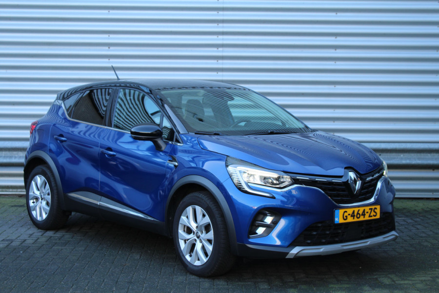 Renault Captur 1.0 TCe 101pk Intens NL-Auto NAP Nieuw Model Clima Cruise Navi Camera Keyless 17"LMV Twp-Tone