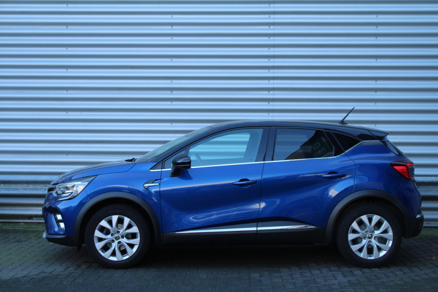 Renault Captur 1.0 TCe 101pk Intens NL-Auto NAP Nieuw Model Clima Cruise Navi Camera Keyless 17"LMV Twp-Tone