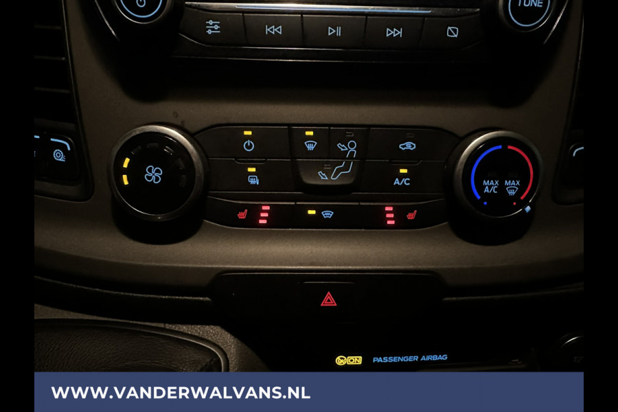 Ford Transit Custom 2.0 TDCI L2H1 Euro6 Airco | Camera | Navigatie | Cruisecontrol | LED | Stoelverwarming Verwarmde voorruit, Parkeersensoren, Bijrijdersbank, 2800kg trekvermogen